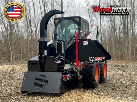 skid steer woodchippeer attachments|attachments for skid steer sale.